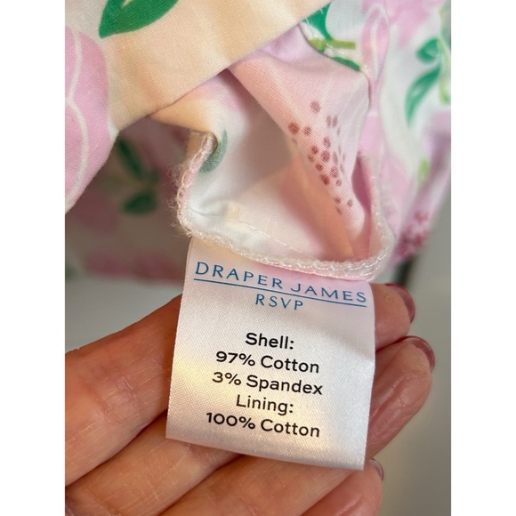 Draper James Light Pink Floral Mini Dress - Picture 5 of 6